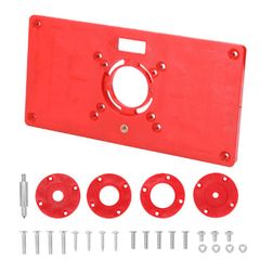 BRAND NEW Multifunctional Router Table Insert Plate ABS Plastics Woodworking Tool Engraving Machine Flip Board Milling And Slotting Tools