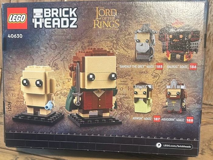 LEGO 40630 Lord Of The Rings Frodu & Gollum Brickheadz