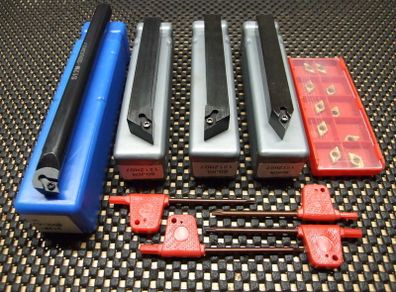 Lathe tool kit (4pc) (12mm) DCMT07
