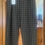 Fab Zara Grey and Beige Check Plaid Balloon Trousers  Size XL UK 14 Image 5
