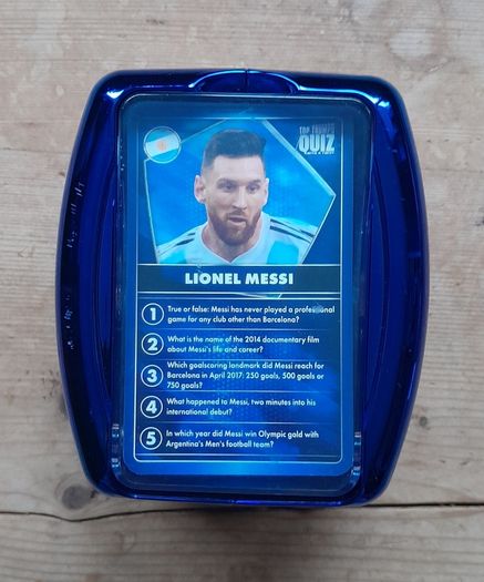 Top Trumps Quiz With A Twist - 500 Questions - World Football Stars Edition