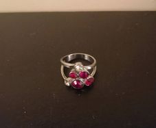 Pink jew costune ring m/l