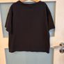 Zara black tshirt Image 3