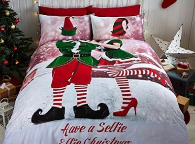 Christmas duvet set . New DOUBLE
