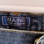 Maine Debenhams cotton jeans 34 waist and 33 leg in very good condition see last two photos for exact measurements FREE STANDARD POSTAGE INCLUDED Image 3