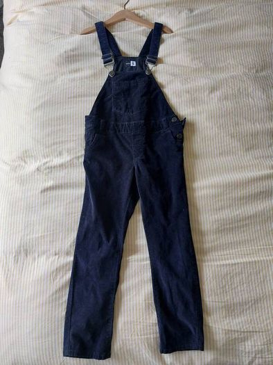 Molo black pincord dungarees