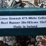 Irish Linen White Celtic Runner Image 4