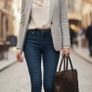 Rehard Italian Leather Women's Messenger Work Bag Image 2