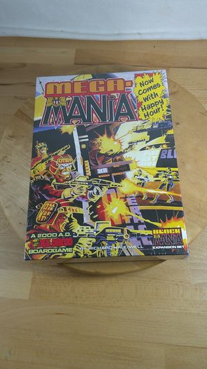 Judge Dredd Block Mania: Mega-Mania Expansion Set - NEW & SEALED - Rebellion 2000AD