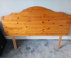 headboard Double Pine