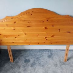 headboard Double Pine