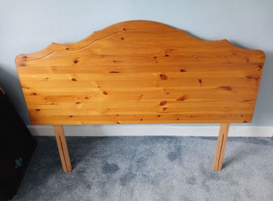 headboard Double Pine