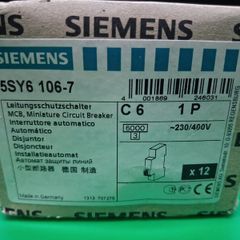 Postage - 12 x Siemens 5SY6106-7 MCB C6 1-Pole