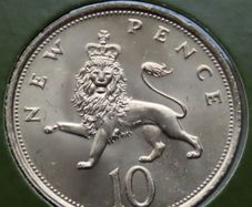 Vintage great Britain 1979 Coin Stamp cover BUNC