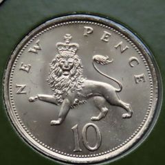 Vintage great Britain 1979 Coin Stamp cover BUNC