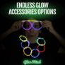 100 Glow Sticks Bulk Party Supplies Glow in The Dark Fun Party Pack with 8" Glowsticks and Connectors for Bracelets and Necklaces for Kids and Adults (FREE POSTAGE) Image 6