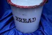 Antique bread bin