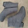 Quiz Grey Ankle Boots Image 3