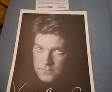 Kenneth Brannagh signed picture with coa