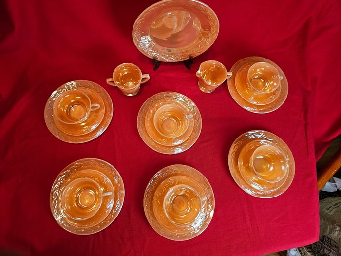 Fire King Oven Ware Glass Set  USA, 1950 1970s