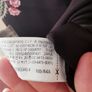Zara Embroidered black midi dress Image 4