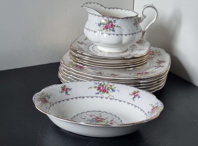 Rare Royal Albert "Petit Point" Dinner Set