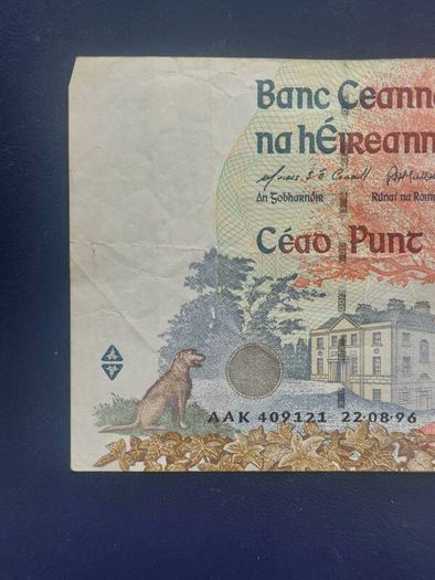 2 x parnell 100 pound notes