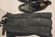 Leather Jodphur Boots &amp; Half Chaps