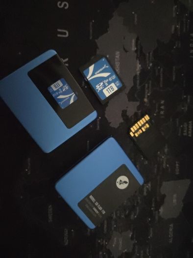 2x 1TB V60 UHS-II Sabrent Rocket SD Cards