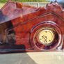 Vintage German Ceramic Mantel Clock Image 7
