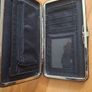 Wallet/Womens Hard Case Embossed Black Wallet .. Price Drop Image 2
