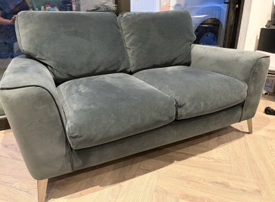 velvet couch