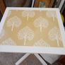 Table, square top, hand painted, quality finish Image 4