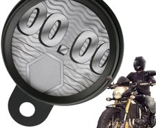 Motorcycle Tax Disc Holder Card Hanger Label Tax Disc Permit Holder for Motorbike Scooter-Exterior Free viewing