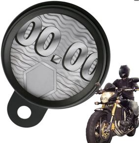 Motorcycle Tax Disc Holder Card Hanger Label Tax Disc Permit Holder for Motorbike Scooter-Exterior Free viewing