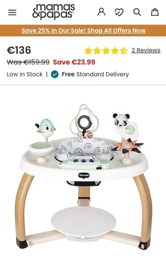Tiny Love 5-in-1 Here I Grow Activity Center