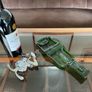 Slumped Wine Bottle Nibbles Tray by Vivere Interior Design Image 2