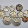Ireland Mixed Coin Lot Pound Penny 5p 3d Shilling Florin See Pictures Image 3