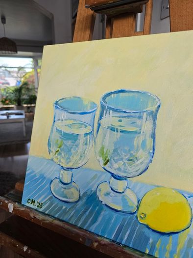 Celina Mastella painting
