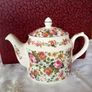 Vintage SADLER 'Olde Chintz' Teapot Image 2