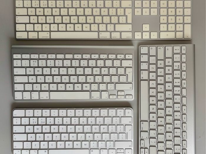 Various Apple Bluetooth Magic Keyboards