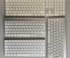 Various Apple Bluetooth Magic Keyboards