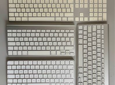 Various Apple Bluetooth Magic Keyboards