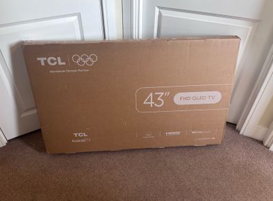 43" TCL Android TV - Unopened