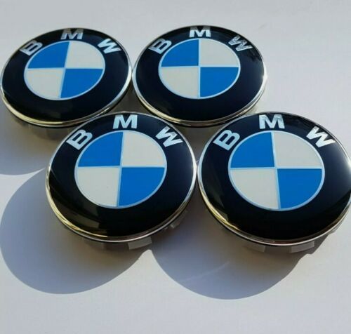 Bmw Wheel Centre Hub Caps X 4 68mm 1/2/3/4/5 Series