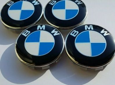 Bmw Wheel Centre Hub Caps X 4 68mm 1/2/3/4/5 Series