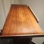 Bentwood Style Walnut Bookcase Image 7