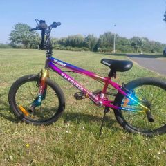 20 inch Verve BMX metallic rainbow bike