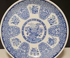 SPODE Blue Room Collection,  "Filigree " Plate