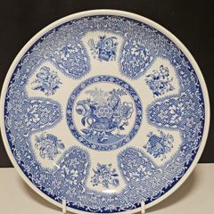 SPODE Blue Room Collection,  "Filigree " Plate